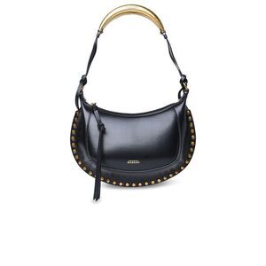 ISABEL MARANT ISABEL MARANT 'Oskan' Black Leather Crossbody Bag